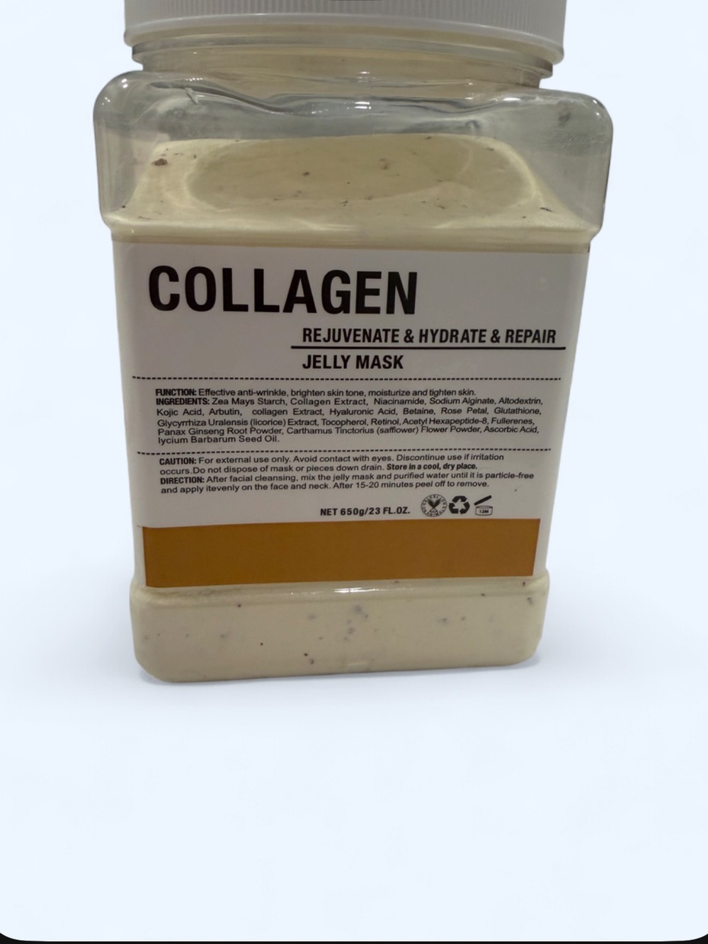 Collagen Rejuvenate & Hydrate Jelly Mask - Cream